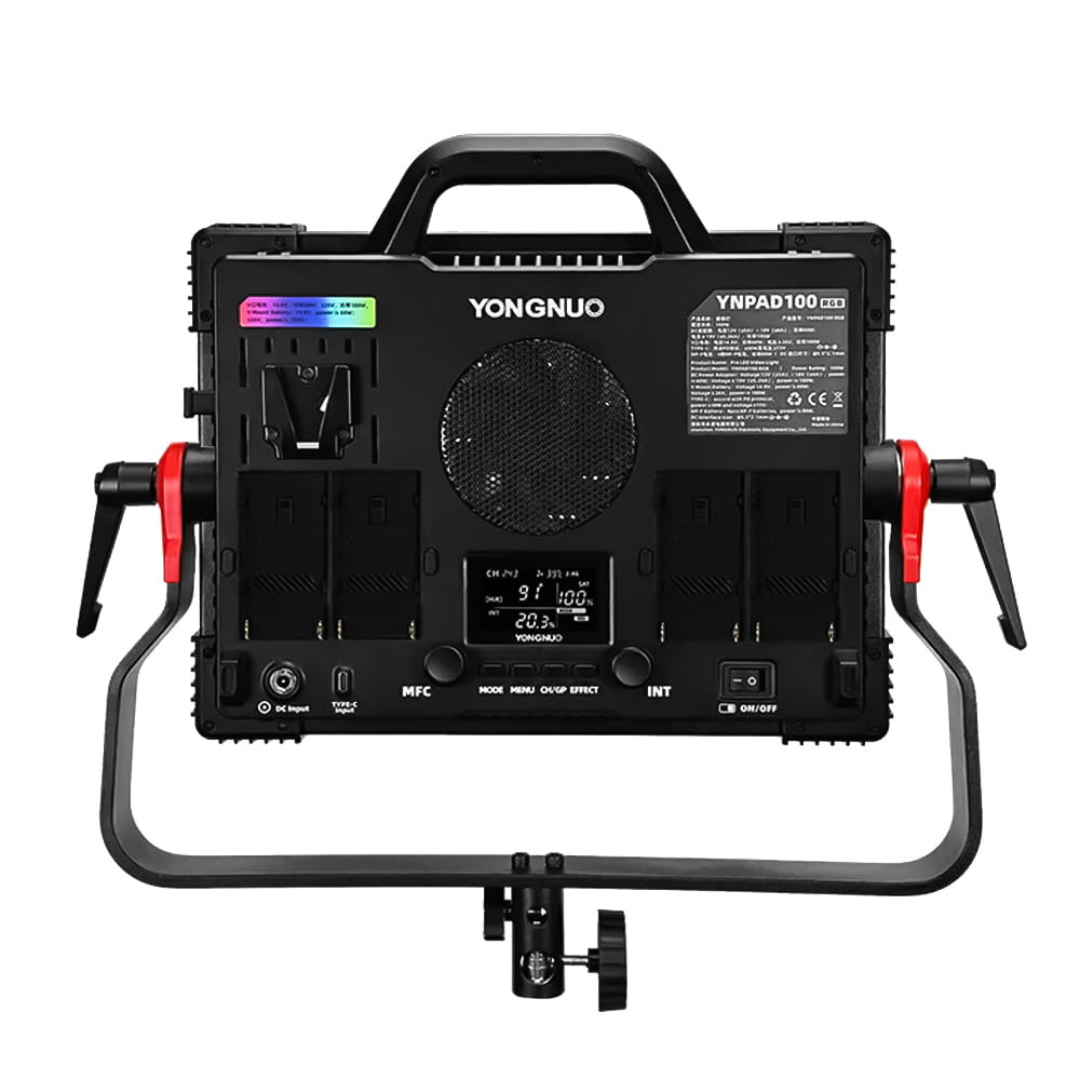 Fotostudiju LED lampa, 2000-10000K + RGB, YNPAD100, Yongnuo