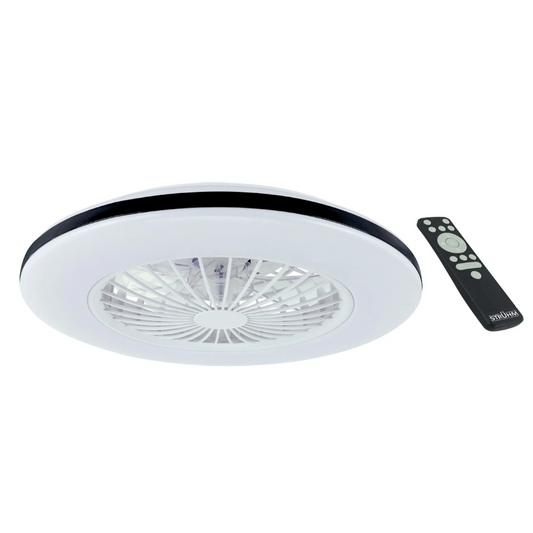 Griestu LED gaismeklis - ventilators ar pulti, 48W, HALNY LED C, STRÜHM