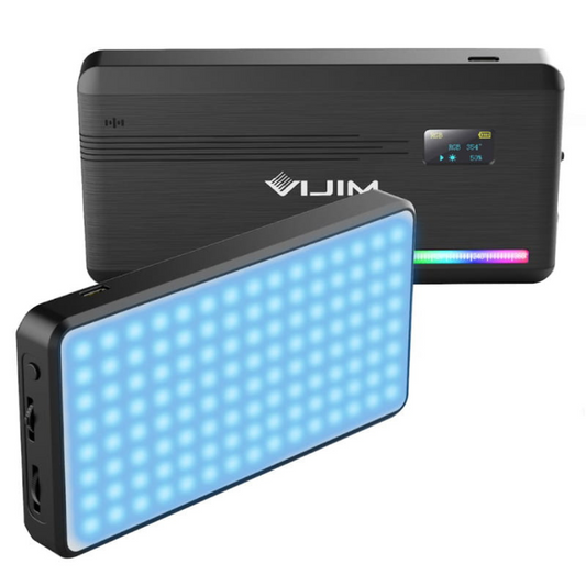 LED lampa VIJIM, VL196, 2500-9000K + RGB, Ulanzi