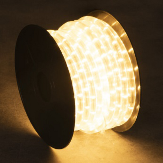 LED virtene - caurule, silti balta WW, garums 5m, jauda 2W/m, IP65, var griezt, GIVRO system, Kanlux