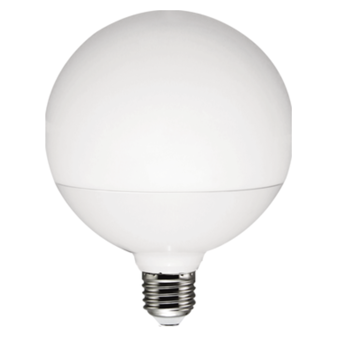 LED spuldze 15W "Globe", E27, 3000K, 1500lm, G120, spuldzes izmērs - D120 mm / H158 mm, Leduro