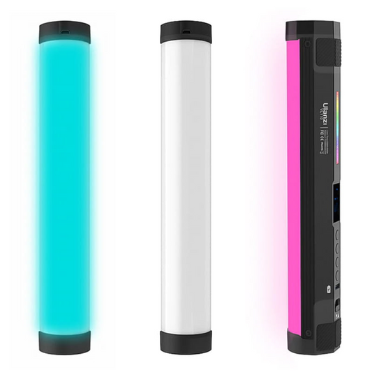 LED lampa - caurule, VL110, 2500-9000K + RGB, Ulanzi