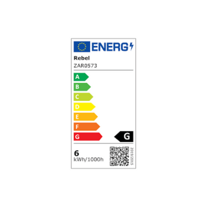 LED spuldze MR16, 6W, G5.3, 230V, 3000K, 540lm