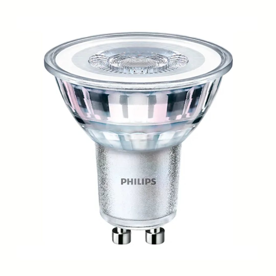 LED spuldžu komplekts 6 gab., 4.6W, GU10, 2700K (silta gaisma), 355lm, 220-240V/50Hz, PHILIPS