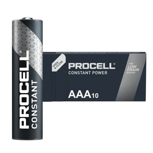 Baterijas AAA, LR3, 1.5V, 10 gab., Constant MN2400, PROCELL