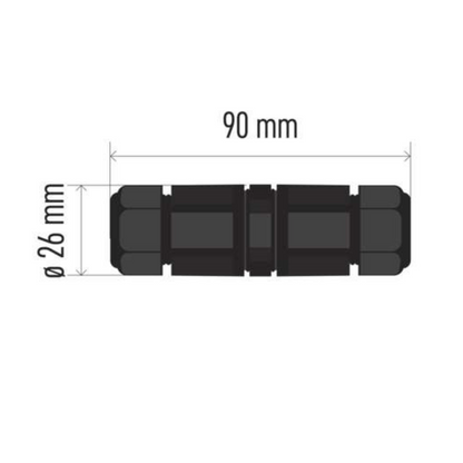 Kabeļu savienotājs bez skrūvēm, 3x0.75-2.5mm2, 16A, 250V, IP68, EMOS