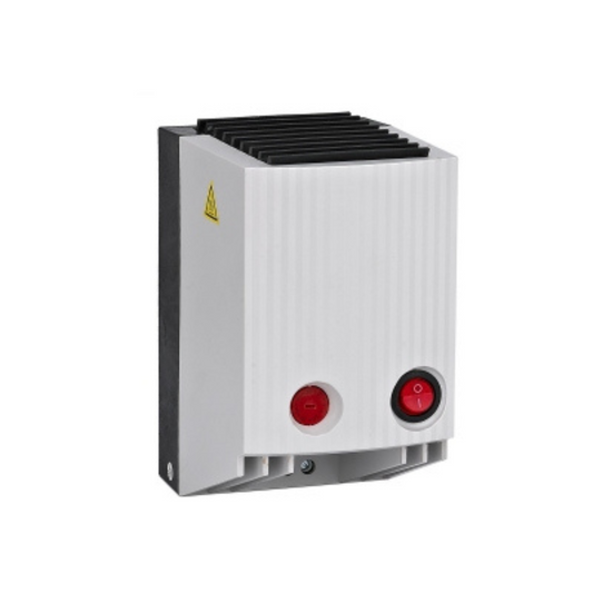 Sadales skapju sildītājs ar termostatu un ventilatoru, HE7650F, 650W, 230V, VEXEN