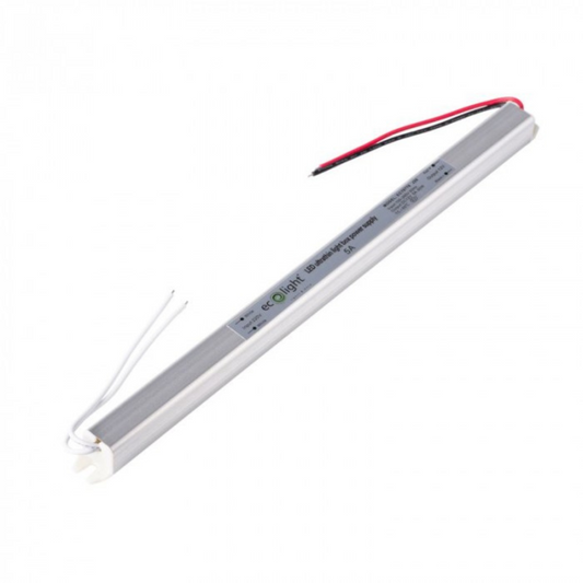 Barošanas bloks mēbeļu Ultra SLIM, 60W, 5A, 12V, EC79776, ECOLIGHT