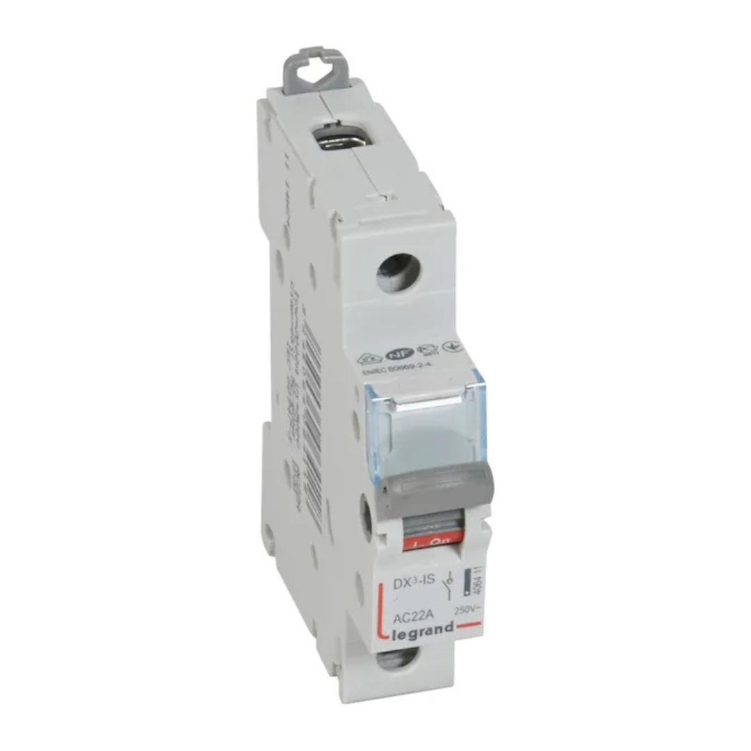 Slodzes slēdzis RX3 (DX3) 1P 40A, Legrand