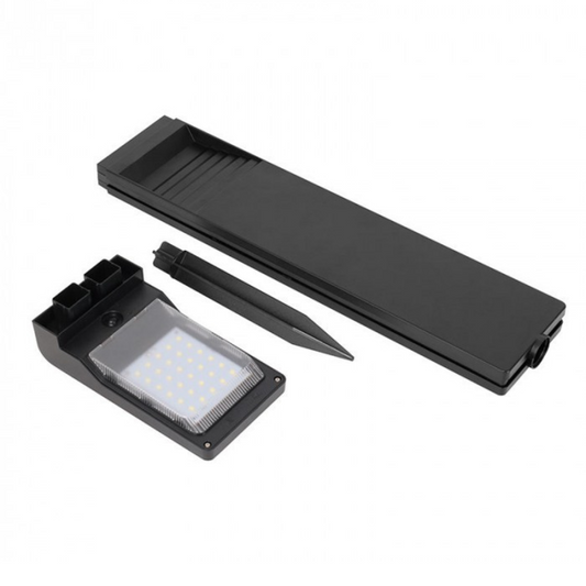 Gaismeklis ar saules bateriju un krēslas sensoru Solar LED, 5.5V, 2W, 4000K, IP64, EC20113, ECOLIGHT