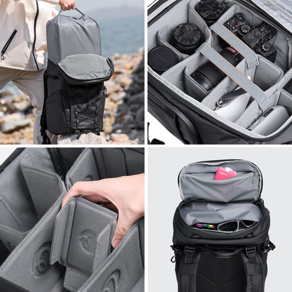 Foto mugursoma, 38l, AB01, Ulanzi