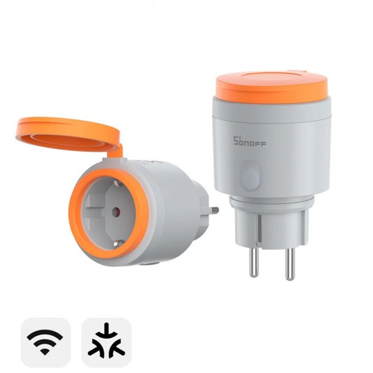Viedā WiFi vadāmā rozete ar vāku IP44, 16A, 250V, 3840W, SONOFF