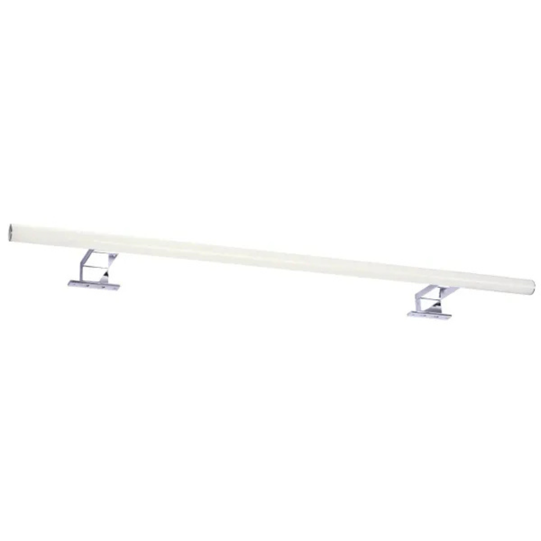 Gaismeklis LED spogulim, 12W, 1000lm, 90cm, IP44, hroms, THORGEON