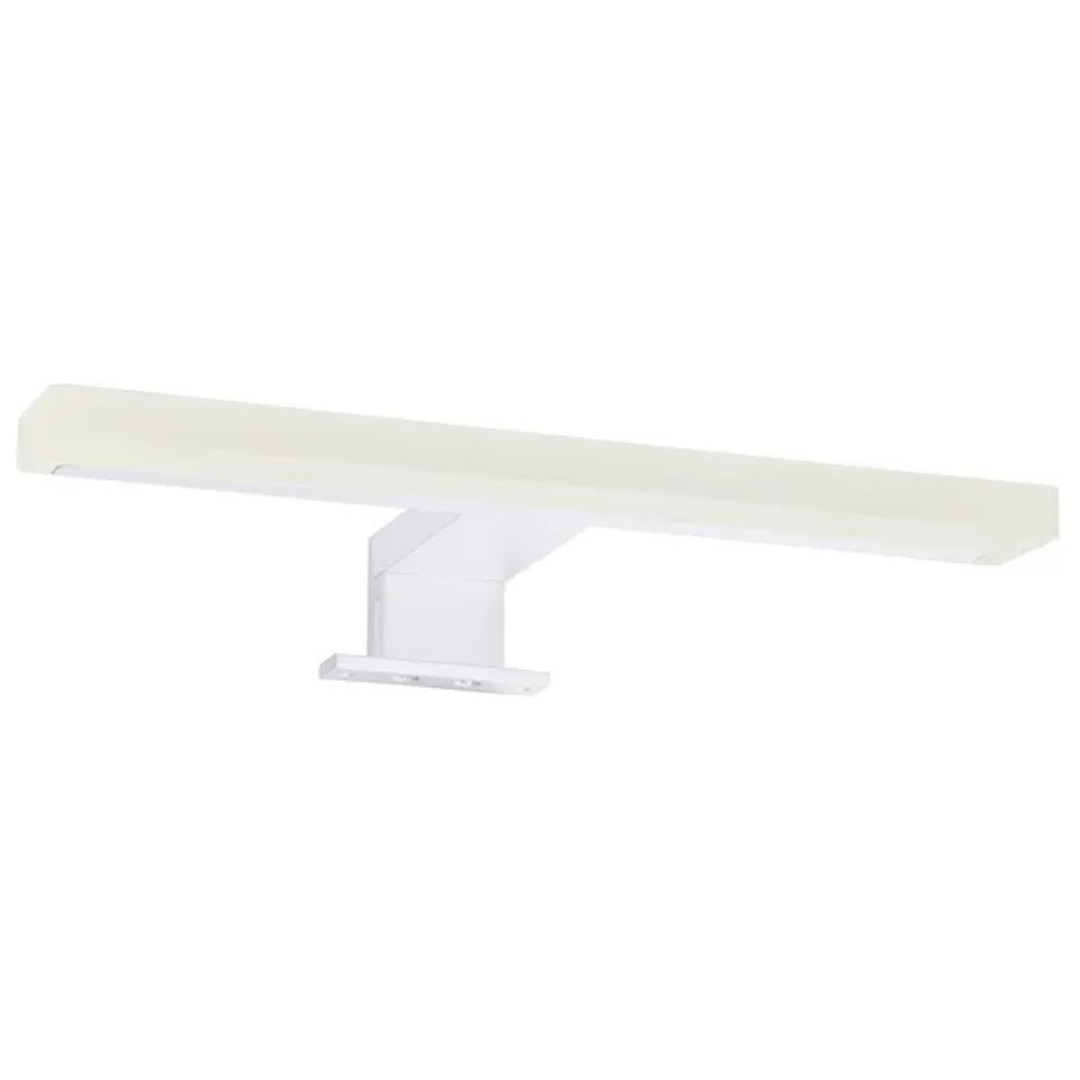 Gaismeklis LED spogulim, 5W, 245lm, 30cm, IP44, balts, THORGEON