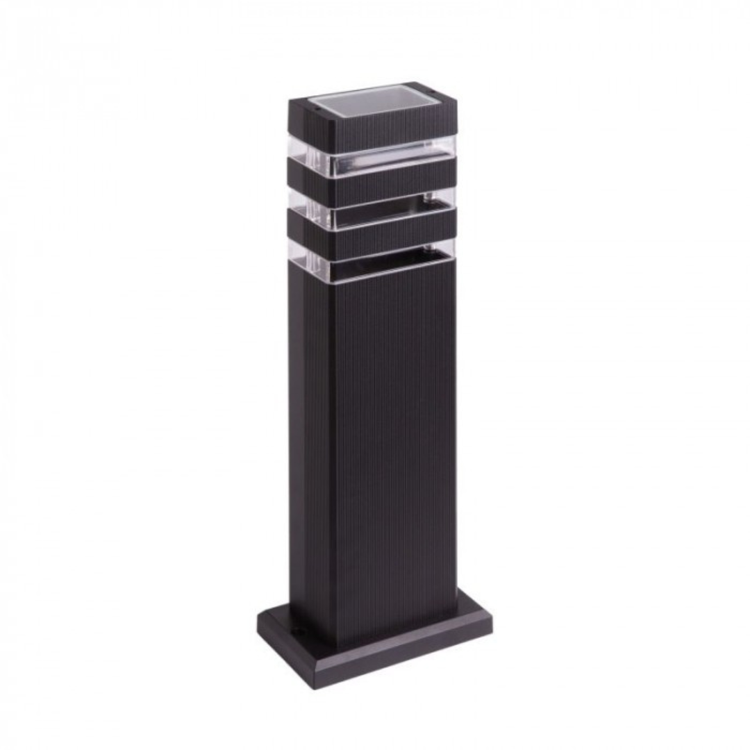 Gaismeklis / apgaismes stabs SO-40, 1xGU10, IP44, melns, EC79419, ECOLIGHT