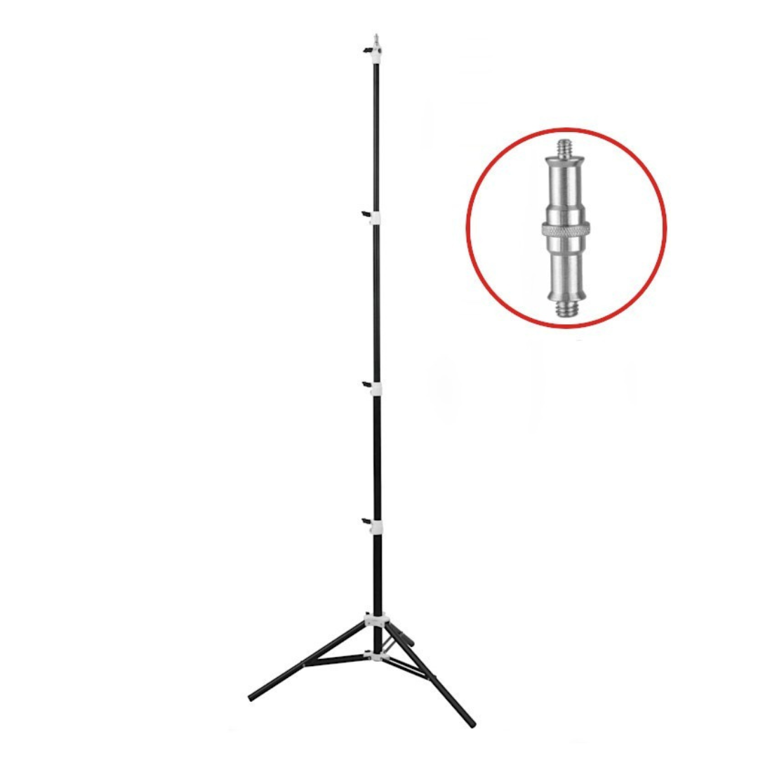 Universāls studijas statīvs MITOYA gaismekļiem, 230cm maksimālais augstums, ar 16mm uzstadīšanas kātu