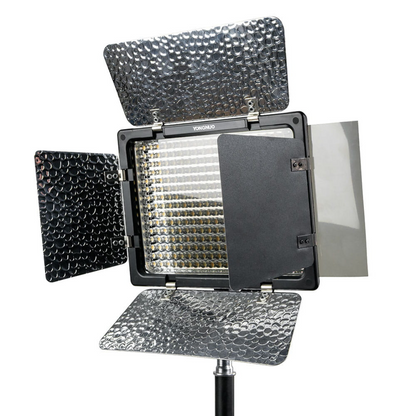 Tetovēšanas komplekts, Yongnuo YN300III 3200-5600K lampa ar barošanas avotu, statīvu un polarizējošo plēvi