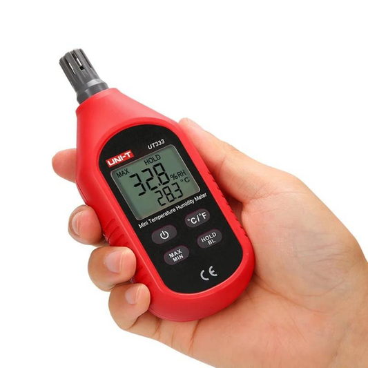 Temperatūras un mitruma mērītājs mini UT333, UNI-T