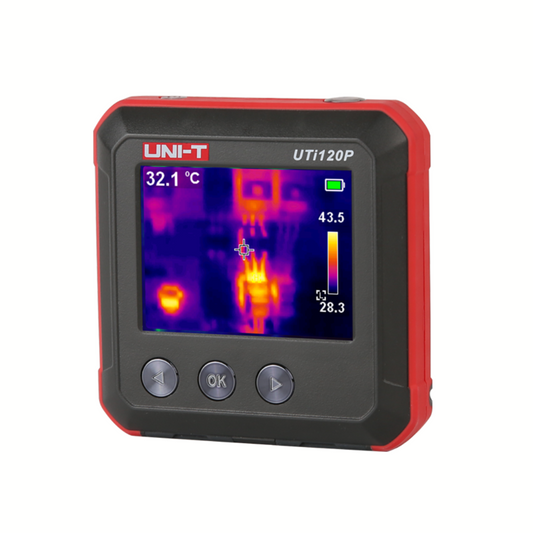 Kabatas izmēra termokamera, UTi120P, UNI-T