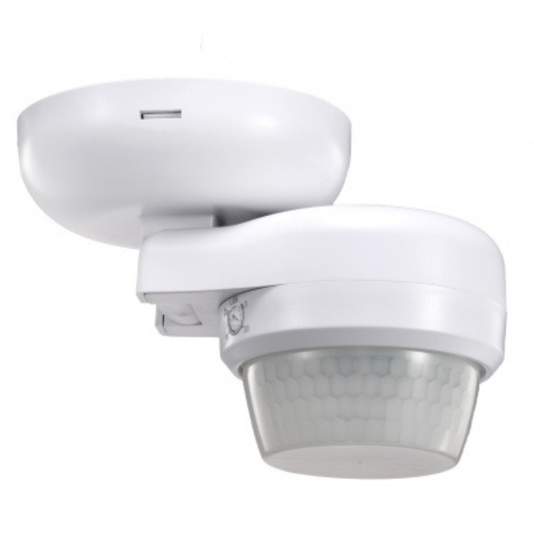 Klātbūtnes sensors balts, virsapmetuma, 360 grādi, 24m diametrs, IP65, 2000W, ALIO PRO PS-360-24UWi, VEXEN