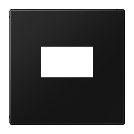 Nosegplāksne USB ladētājam, matēta grafīta melna, LS990